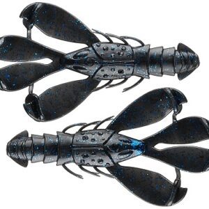 6th Sense Fishing Congo Craw 3.8 - Black N Blue