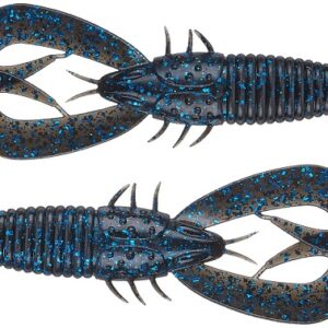 6th Sense Fishing Stroker Craw 3.3 - Black N Blue Flake