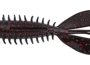 Zoom Z-Craw Jr - Black Red Glitter