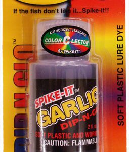 Spike It Dip-N-Glo Worm Dye 2oz. - Garlic Grape