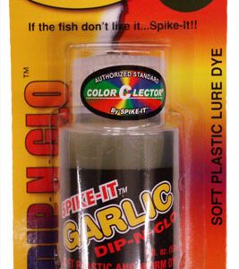 Spike It Dip-N-Glo Worm Dye 2oz. - Garlic Green Pumpkin