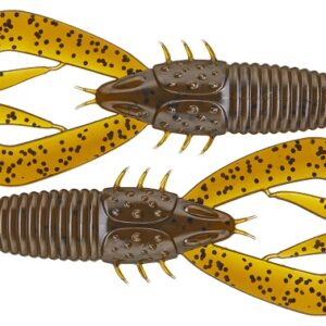 6th Sense Fishing Stroker Craw 3.3 - Green Pumpkin