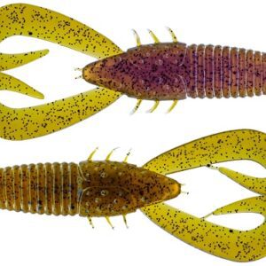 6th Sense Fishing Stroker Craw 3.3 - Green Pumpkin Pro