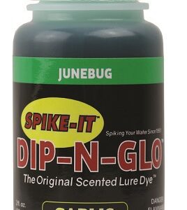 Spike It Dip-N-Glo Worm Dye 2oz. - Garlic Junebug