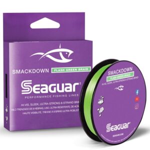 Seaguar Smackdown 150yd Braided Line Flash Green 20lb