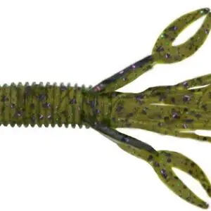 Big Bite Baits Craw Tube - Sprayed Grass