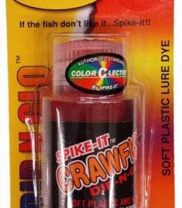Spike-It Dip-N-Glo Soft Plastic Lure Dye 2oz. - Crawfish Fire Red
