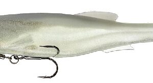 Megabass Magdraft 6" White Back Shad