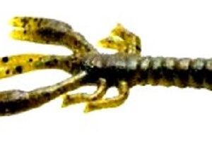 Zoom Lil' Critter Craw 3" - Green Pumpkin Blue