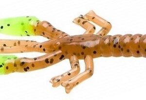 Zoom Lil' Critter Craw 3" - Pumpkin / Chartreuse Claw