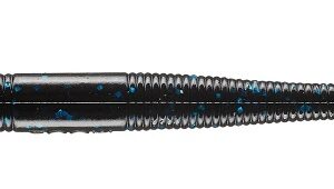 Zoom Thick Trick Worm Black Blue Flake