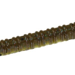 Zoom Centipede 4" - Green Pumpkin Blue
