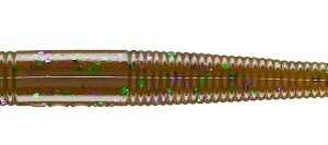 Zoom Thick Trick Worm Green Pumpkin Purple Green