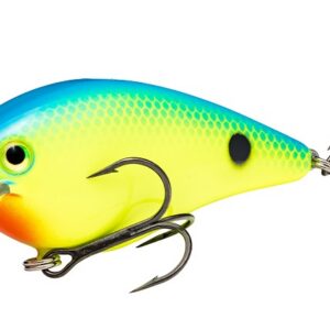 Strike King KVD 2.5 Squarebill Silent Crankbait Chartreuse Powder Blue