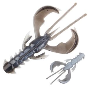 Durhams Tackle Ragin Cajun Craw 3" - Smoke