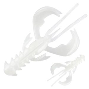 Durhams Tackle Ragin Cajun Craw 3" - White