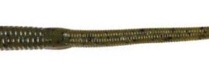 Strike King KVD Fat Baby Finesse Worm Green Pumpkin Sapphire