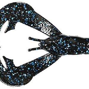 Strike King Rage Tail Chunk Black Blue Flake