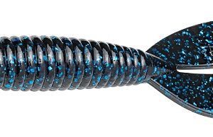 Strike King Rage Tail Magnum Menace Black Blue Flake