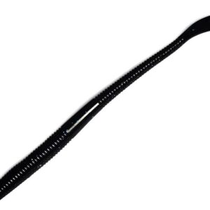 Durhams Tackle Kut Tail Worm 6.5 - Black Blue Flake