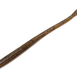 Durhams Tackle Kut Tail Worm 6.5 - Green Pumpkin