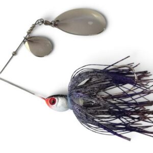 Durhams Tackle Spinnerbait Classic 3/8oz. Smoke Purple