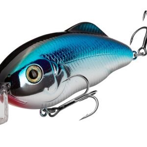 Strike King Hybrid Hunter Crankbait- Chrome Blue Back