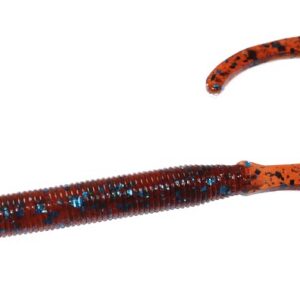 Zoom Curly Tail 4" Moccasin Blue