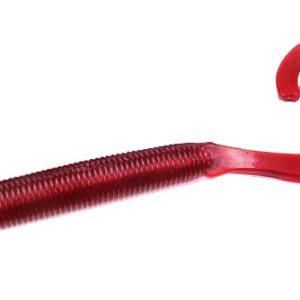 Zoom Curly Tail 4" Red Shad